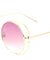 Round Ring Oceanic Color Sunglasses Wholesale