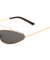 Thin Cat Eye Color Lens Bulk Sunglasses Wholesale