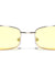 Color Lens Wide Rounded Rectangle Wholesale Sunglasses