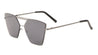 Cat Eye Angled Double Top Brow Bar Aviators Sunglasses Wholesale