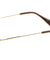 Small Metal Aviator Cat Eye Rimless Sunglasses Wholesale