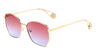 Wholesale Butterfly Pearl Temple Oceanic Color Sunglasses