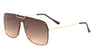 Wholesale Rimless Aviators Shield Sunglasses