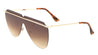 Thin Frame Shield Sunglasses Wholesale