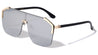 Flat Top Rimless Shield Sunglasses Wholesale