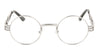 Round Clear Lens Steampunk Glasses Wholesale