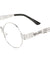 Round Clear Lens Steampunk Glasses Wholesale
