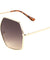 Hexagon Oceanic Color Fashion Wholesale Sunglasses