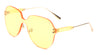 Thick Color Shield Sunglasses Wholesale