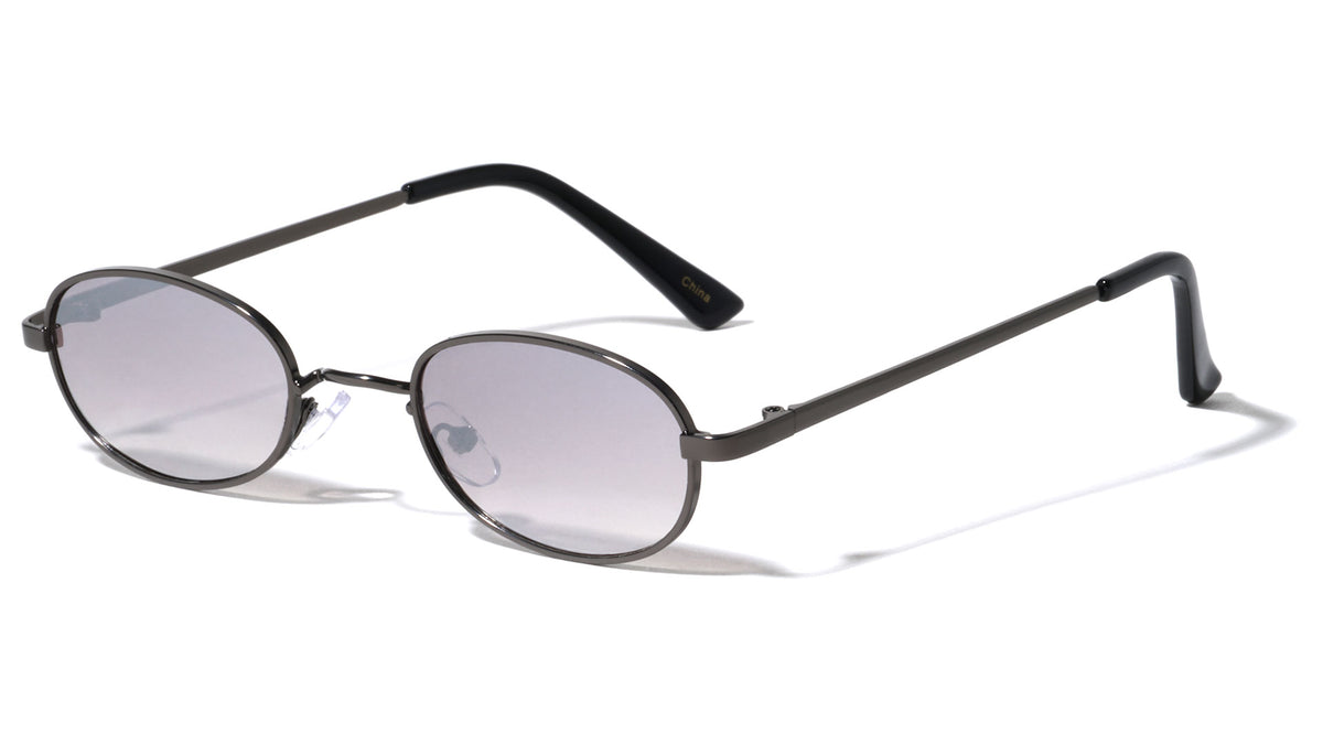 Thin Oval Fashion Sunglasses Wholesale