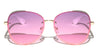 Glitter Side Shield Butterfly Wholesale Sunglasses