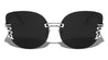 Rimless Cat Eye Wholesale Sunglasses
