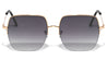 Semi-Rimless Butterfly Wholesale Sunglasses