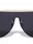 Flat Top Half Glitter Shield Wholesale Sunglasses