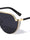 Flat Top Half Glitter Shield Wholesale Sunglasses