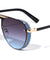 Aviator Glitter Shield Wholesale Sunglasses
