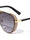 Aviator Glitter Shield Wholesale Sunglasses