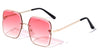 Edge Cut Butterfly Wholesale Sunglasses