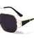 Flat Top Angular Aviators Wholesale Sunglasses