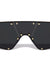 Rimless One Piece Shield Wholesale Sunglasses