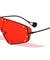 Rimless One Piece Shield Wholesale Sunglasses