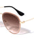 Edge Cut Bevel Butterfly Wholesale Sunglasses