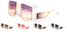 Rimless Oversized Panel Lens Wholesale Sunglasses