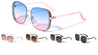 Glitter Trim Butterfly Wholesale Sunglasses