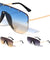Oversized Round One Piece Shield Wholesale Sunglasses