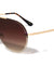 Oversized Rimless One Piece Shield Wholesale Sunglasses