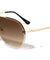 Oversized Rimless One Piece Shield Wholesale Sunglasses