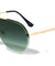 Oversized Rimless One Piece Shield Wholesale Sunglasses