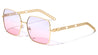 Chain Temple Thin Butterfly Wholesale Sunglasses
