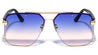 Rimless Flat Top Bar Modern Aviator Wholesale Sunglasses