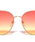 Oversized Flat Lens Cat Eye Wholesale Sunglasses