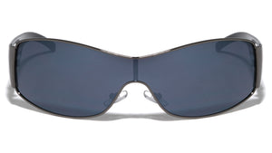 KHAN Wide One Piece Shield Lens Wholesale Sunglasses