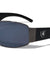 KHAN Wide One Piece Shield Lens Wholesale Sunglasses