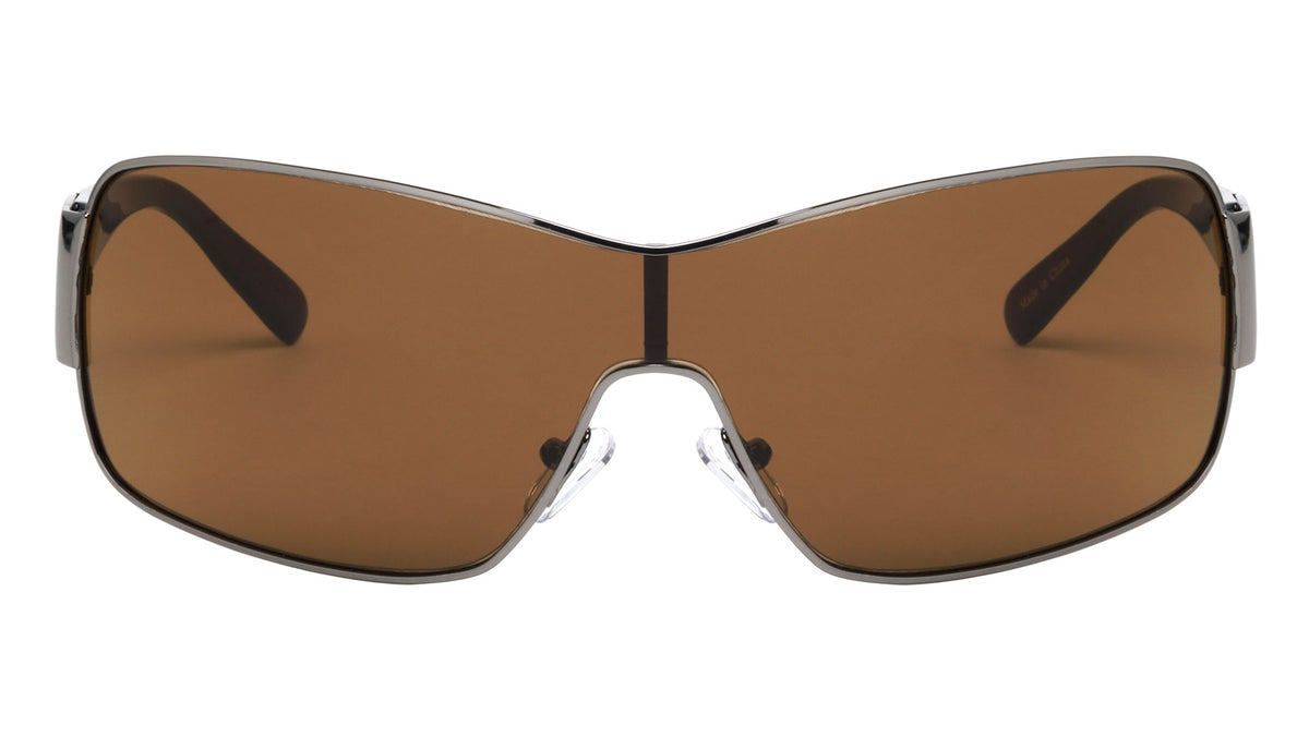 KHAN Solid One Piece Lens Wholesale Bulk Sunglasses