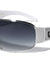 KHAN Temple Square Logo One Piece Shield Lens Wholesale Sunglasses