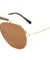 Polarized Aviators Spring Hinge Sunglasses Wholesale