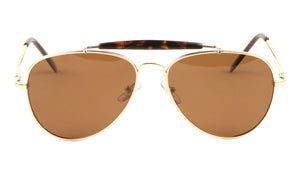 Polarized Aviators Spring Hinge Sunglasses Wholesale