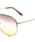Aviators Triple Oceanic Color Lens Wholesale Sunglasses