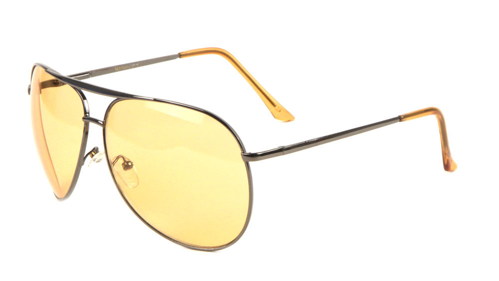 Color Lens Aviators Wholesale Bulk Sunglasses