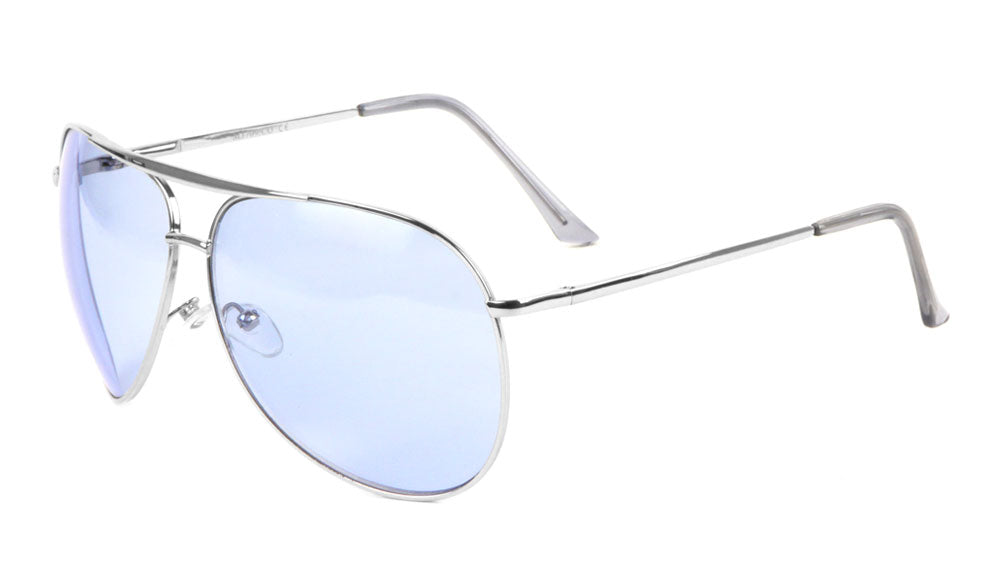 Color Lens Aviators Wholesale Bulk Sunglasses