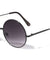Super Dark Lens Round Wholesale Sunglasses