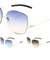 Thin Frame Butterfly Oceanic Color Wholesale Bulk Sunglasses