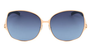 Thin Frame Butterfly Oceanic Color Wholesale Bulk Sunglasses