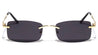 Rimless Rectangle Wholesale Bulk Sunglasses