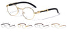Clear Lens Oval Wholesale Glasses