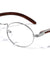 Clear Lens Oval Wholesale Glasses